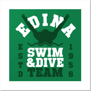 Edina Swim Dive Team Posters and Art